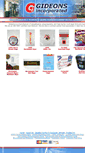 Mobile Screenshot of gideonsinc.com